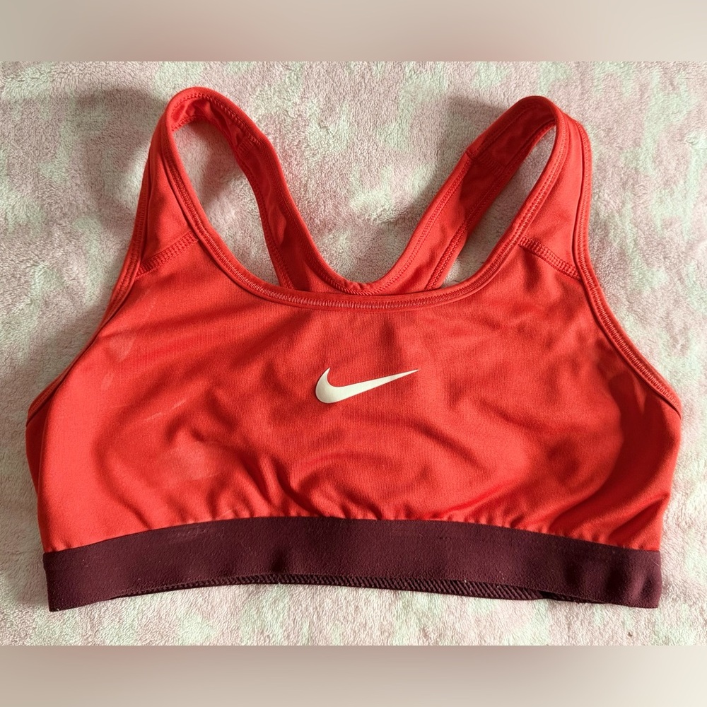 Nike Women's Vibrant Red Sports Bra
